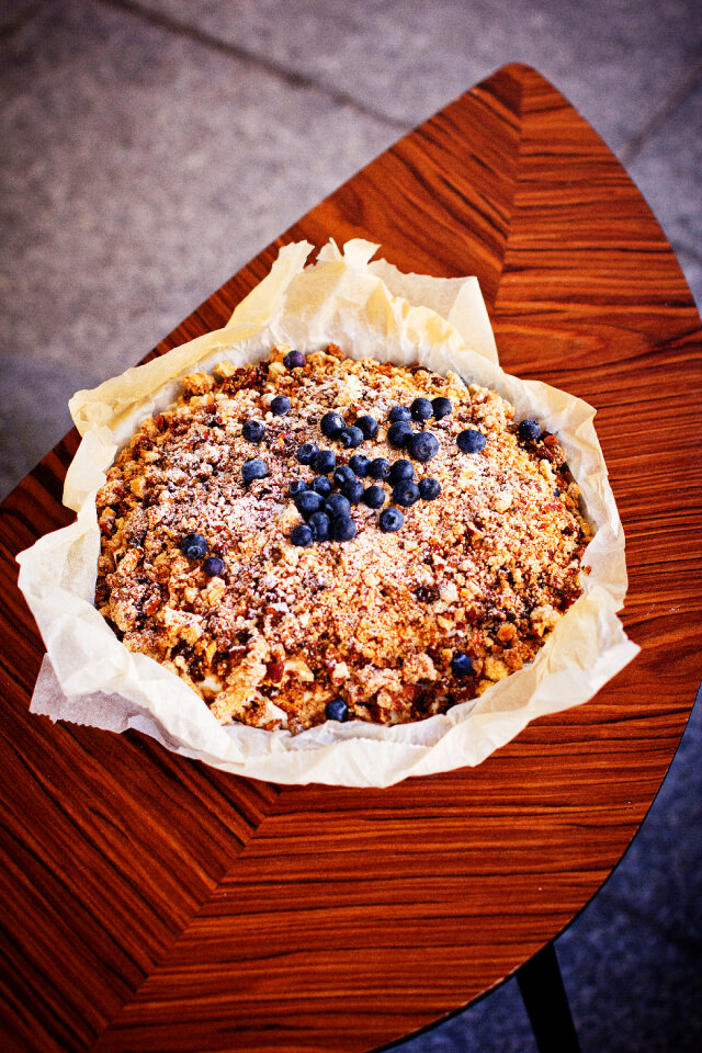 Blueberry pie