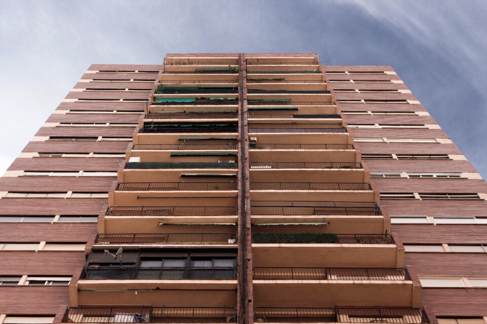 Free stock photo of architecture, block-flats, brick photo