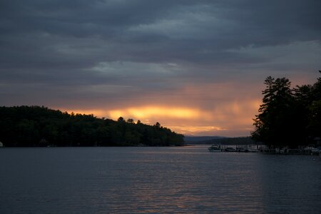 Free stock photo of clouds, sunset, water