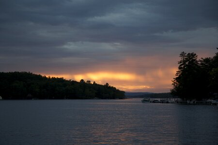 Free stock photo of clouds, sunset, water photo