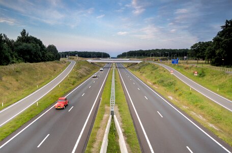 Free stock photo of car, landscape, netherlands photo