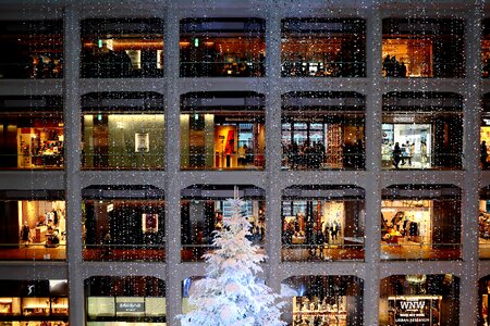 Free stock photo of building, christmas, shopping center photo