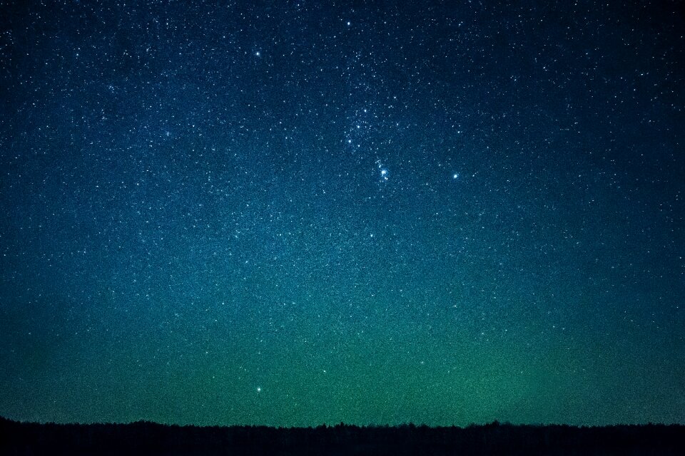 Stars in Night Sky photo