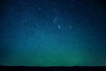 Stars in Night Sky photo
