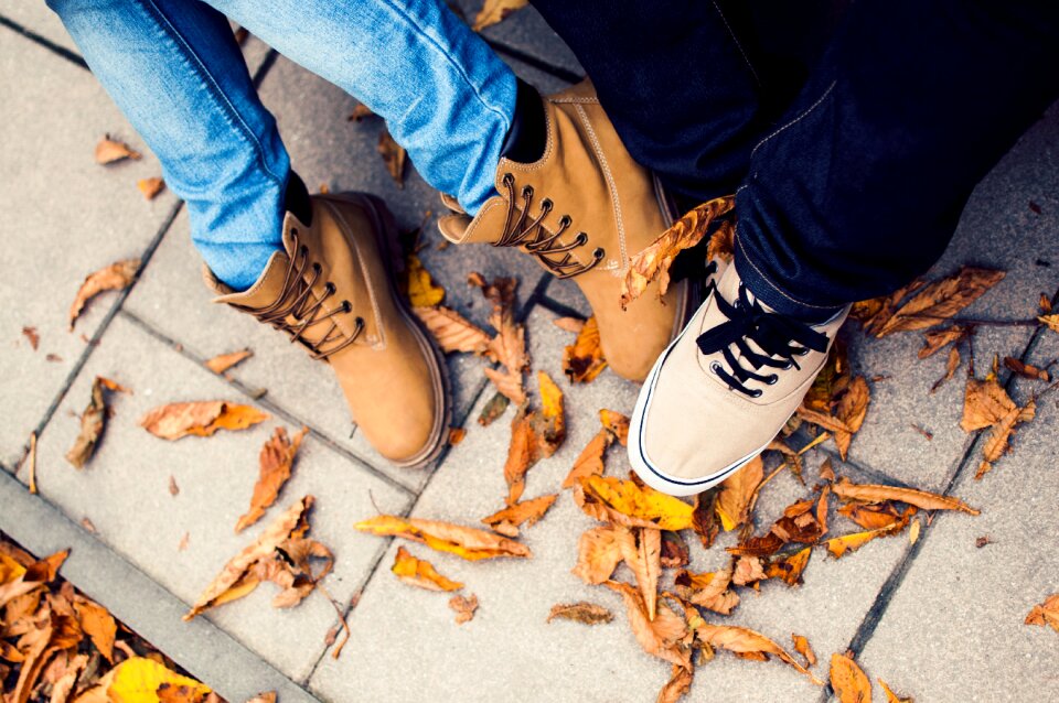 Free stock photo of boots, jeans, legs