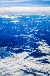 Free stock photo of aerial, blue, blue sky photo