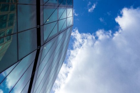 Free stock photo of architecture, blue sky, canary wharf