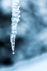 Close Up Photography of Icicle photo