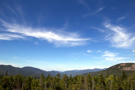 Free stock photo of clouds, mountains, trees photo