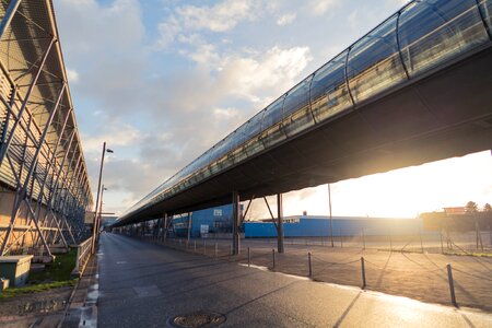 Free stock photo of architecture, modern, sun photo