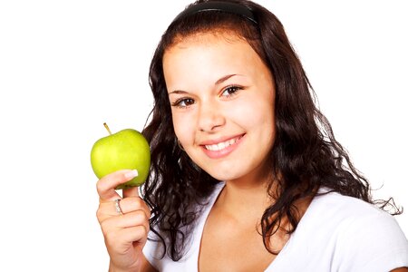 Free stock photo of apple, diet, eating photo