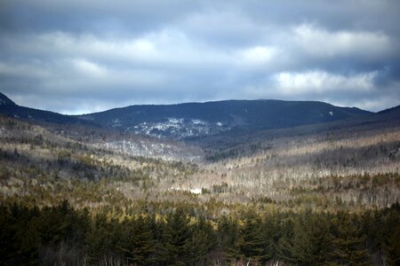 Free stock photo of clouds, mountains, trees photo