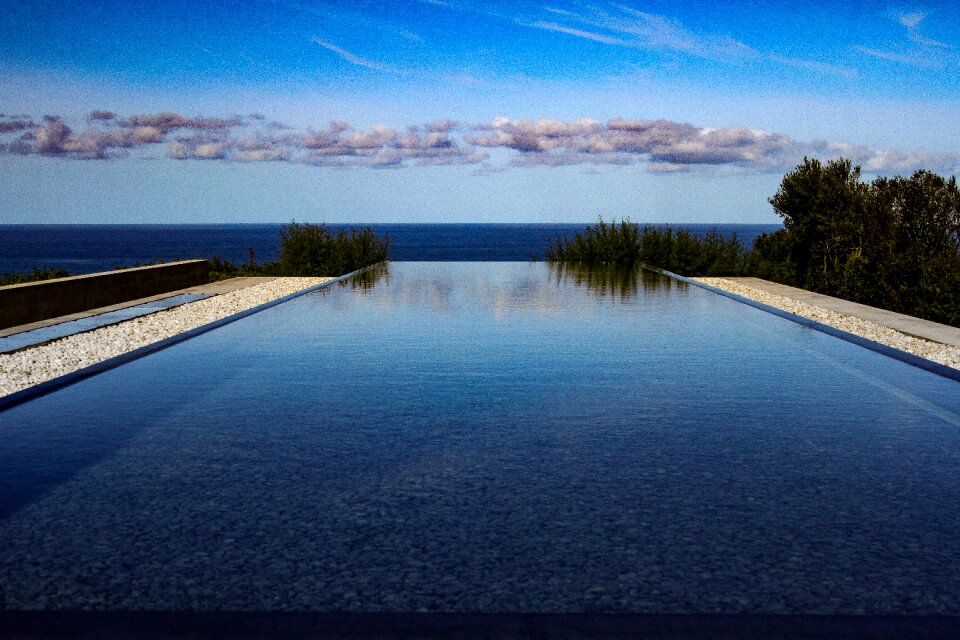 Free stock photo of american war-memorial, clouds, infinity pool