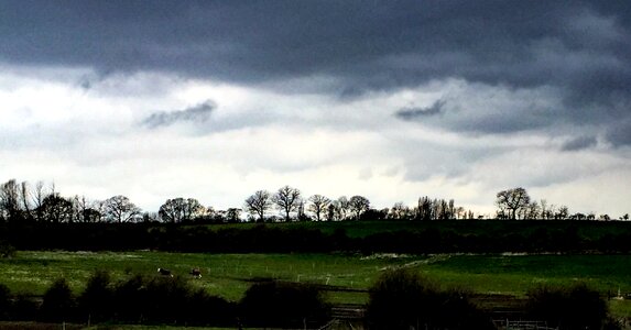 Free stock photo of clouds, fields, landscape