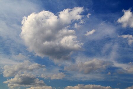 Free stock photo of blue, clouds, puffs photo