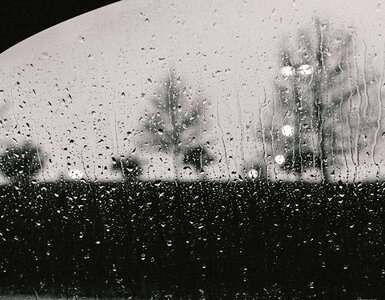 Free stock photo of black and-white, bleak, droplets photo