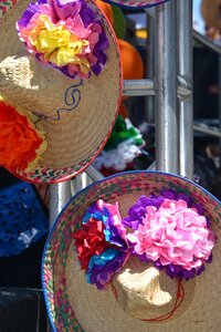 Free stock photo of colorful, night, sombrero