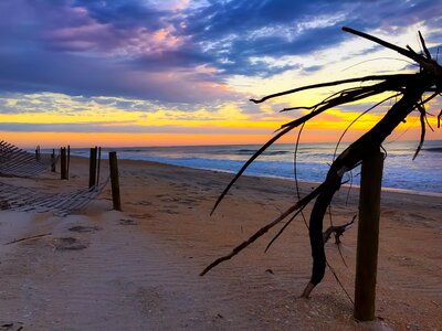Sea Shore during Sunset