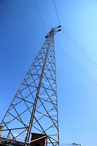 Mast power poles energy photo