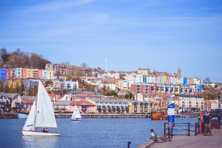 Free stock photo of blue, boat, bristol