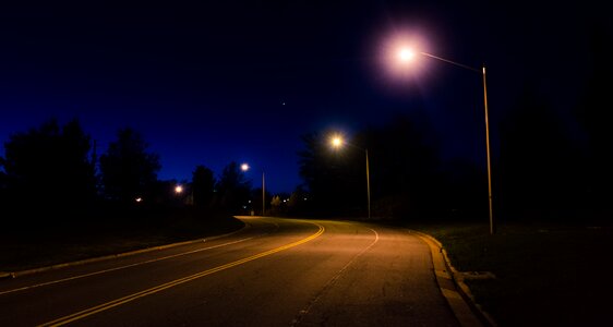 Free stock photo of lights, night, roads photo