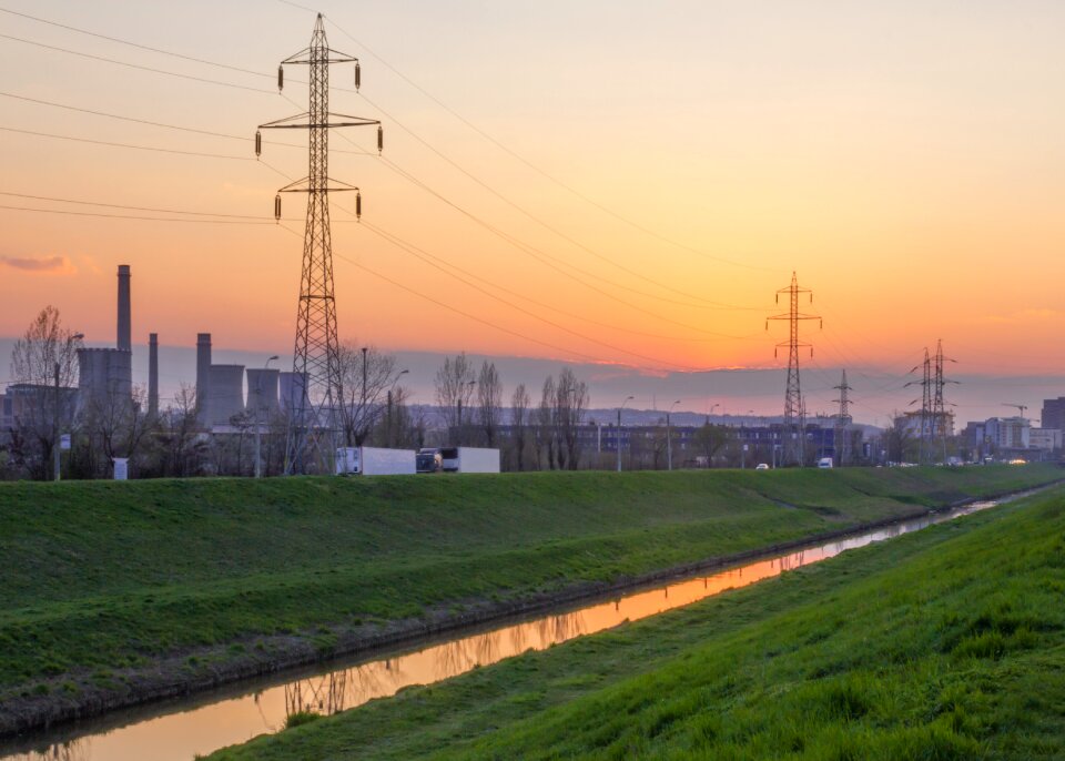 Free stock photo of landscape, nature, power line