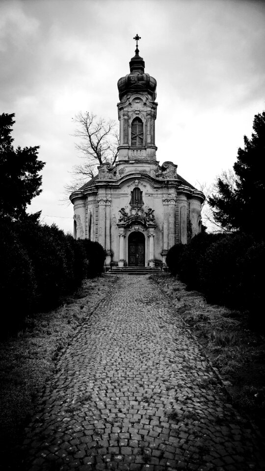 Free stock photo of architecture, blackandwhite, church