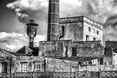 Free stock photo of black, buildings, clouds photo