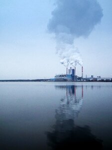 White Industrial Building