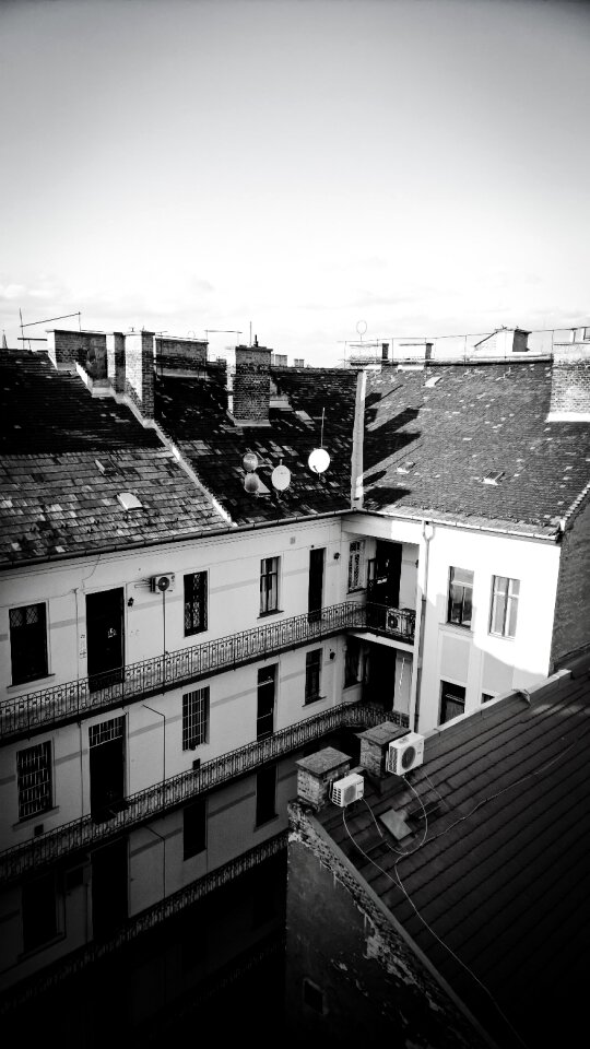 Free stock photo of blackandwhite, Budapest, building