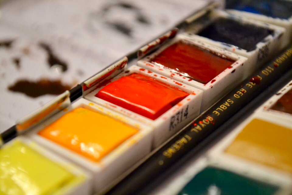Free stock photo of art, colors, paint