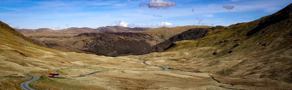 Free stock photo of bleak, hardknott pass, lake district photo