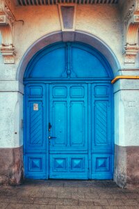 Free stock photo of blue, doors, wall photo