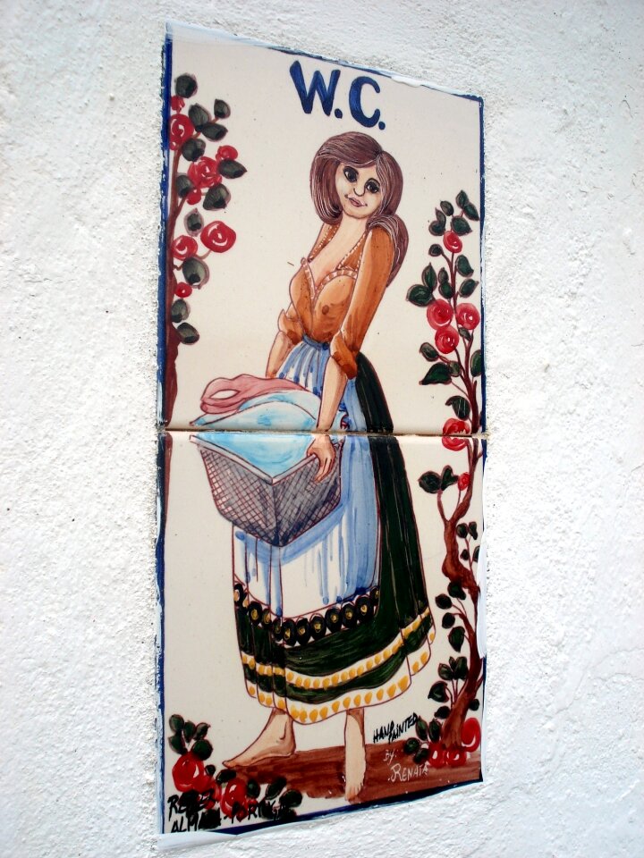 Free stock photo of sign, theme woman, wc