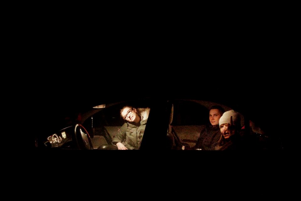 Free stock photo of car, friends, night