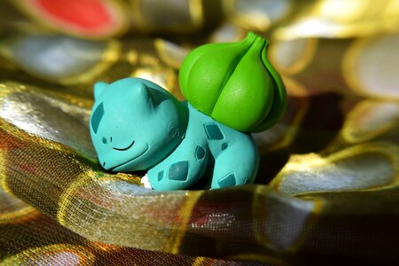 Free stock photo of asleep, bulbasaur, figure photo