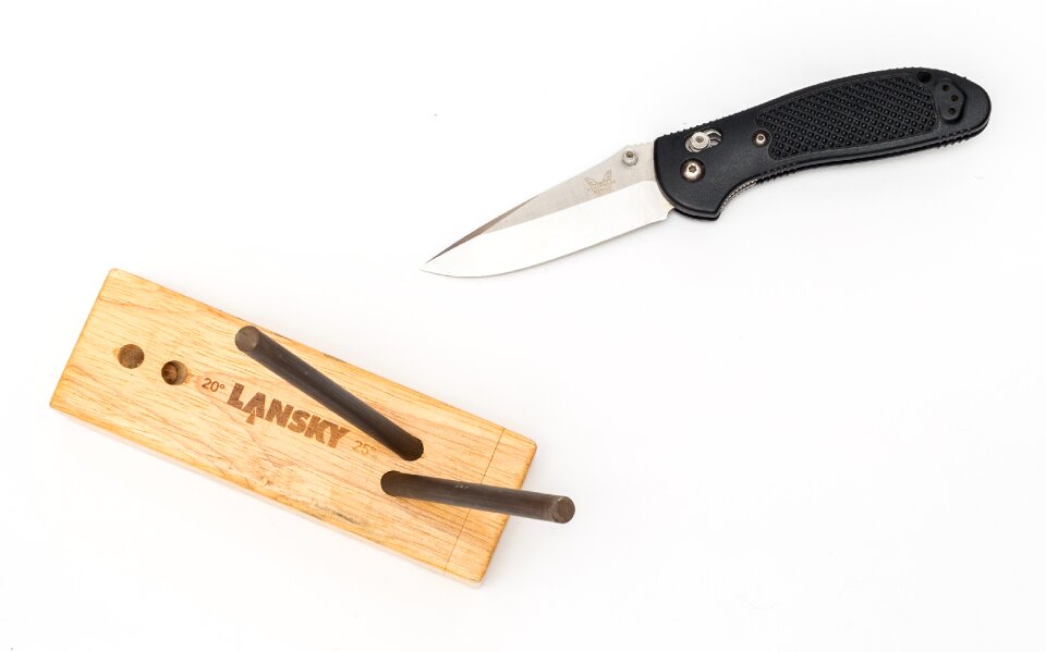 Free stock photo of lansky, overhead, sharpening