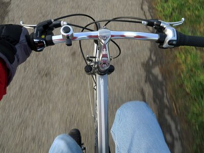 Free stock photo of bicycle, glove, hand photo