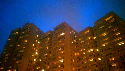 Free stock photo of buildings, lights, night