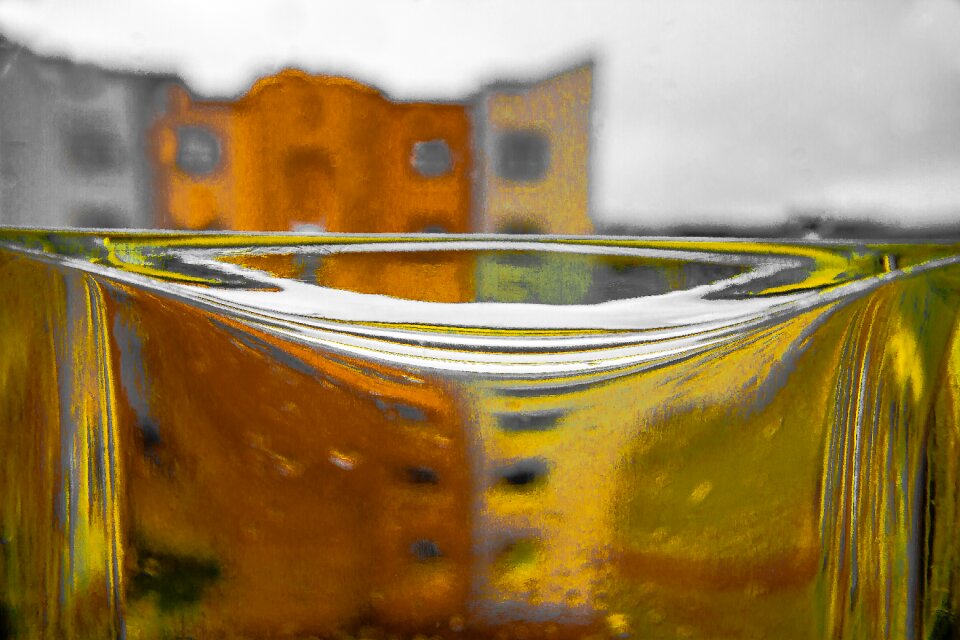 Free stock photo of bottle, buildings, glass