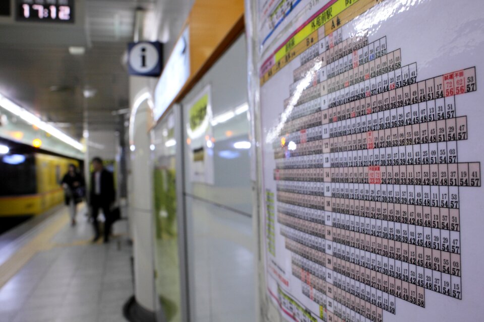 Free stock photo of hour, numbers, subway