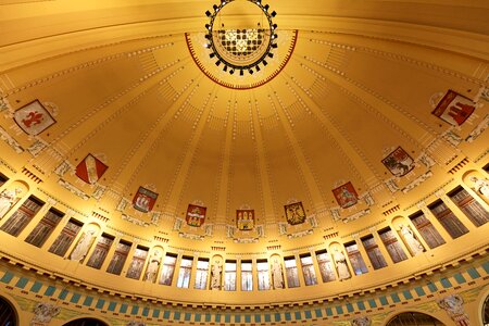 Free stock photo of ceiling, colour, dome photo