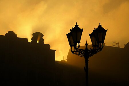 Free stock photo of clouds, fog, lantern photo