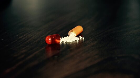 Free stock photo of capsule, drug, macro photo