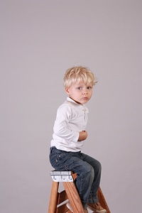 Stool careful balanced