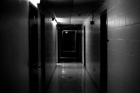 Free stock photo of dark, hallway photo