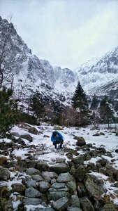 Free stock photo of bride, groom, mountains