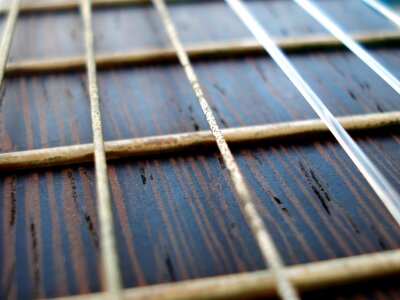 Free stock photo of chord, detail, guitar