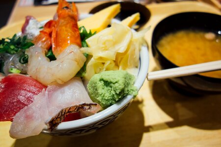 Free stock photo of food, Japanese, sashimi photo