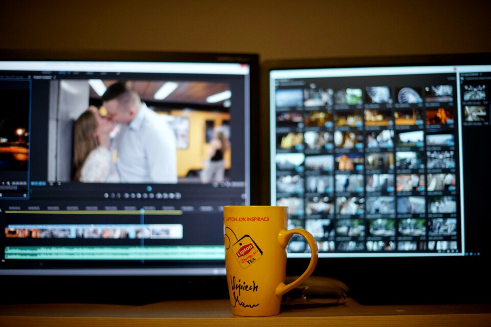 Free stock photo of cup, job, lcd